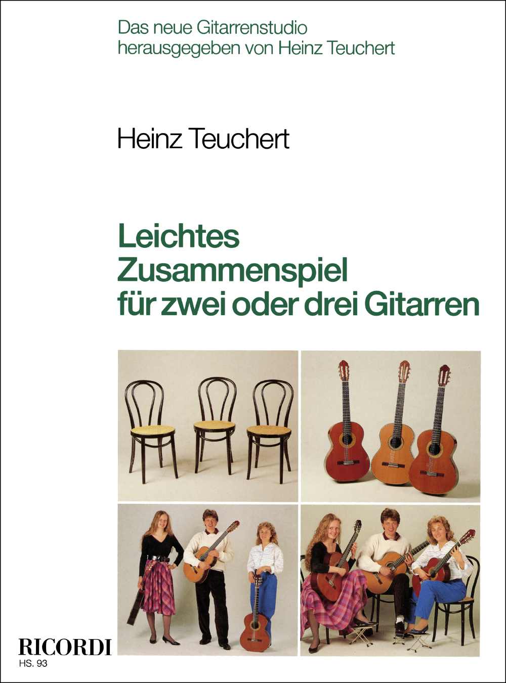 Cover: 9790204240937 | Leichtes Zusammenspiel für 2-3 Gitarren Spielpartitur | Heinz Teuchert