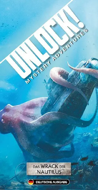 Cover: 3558380071037 | Unlock! - Wrack der Nautilus (Einzelszenario) (Spiel) | Box 2B | Spiel