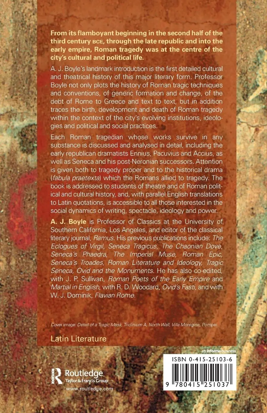 Rückseite: 9780415251037 | Roman Tragedy | Anthony J. Boyle | Taschenbuch | Englisch | 2005