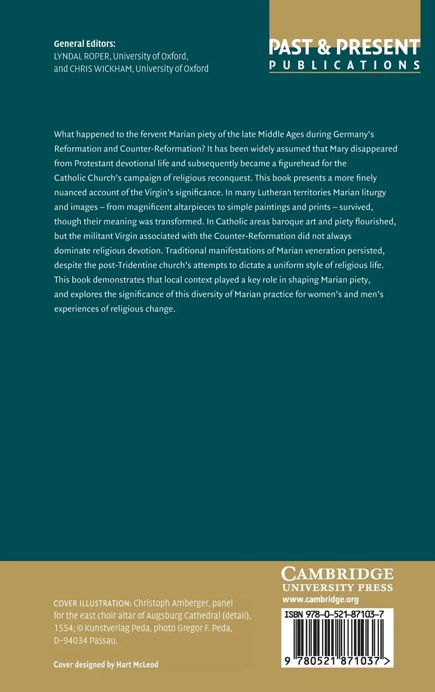 Rückseite: 9780521871037 | The Cult of the Virgin Mary in Early Modern Germany | Bridget Heal