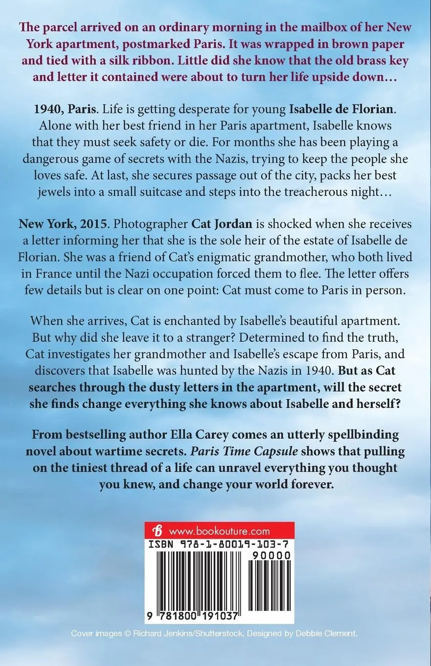 Rückseite: 9781800191037 | Paris Time Capsule | Ella Carey | Taschenbuch | Englisch | 2020