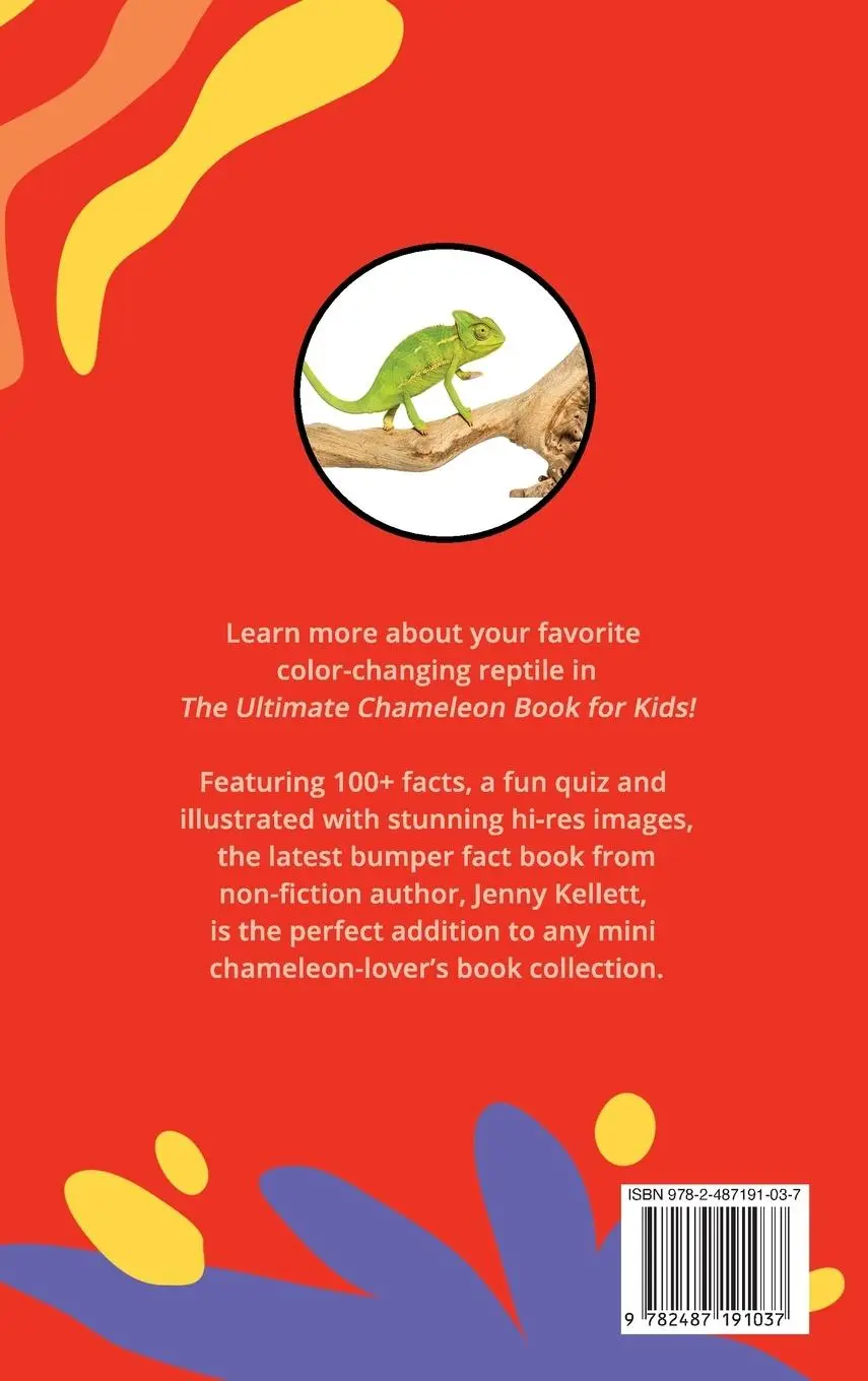 Rückseite: 9782487191037 | Chameleons The Ultimate Chameleon Book for Kids | Jenny Kellett | Buch