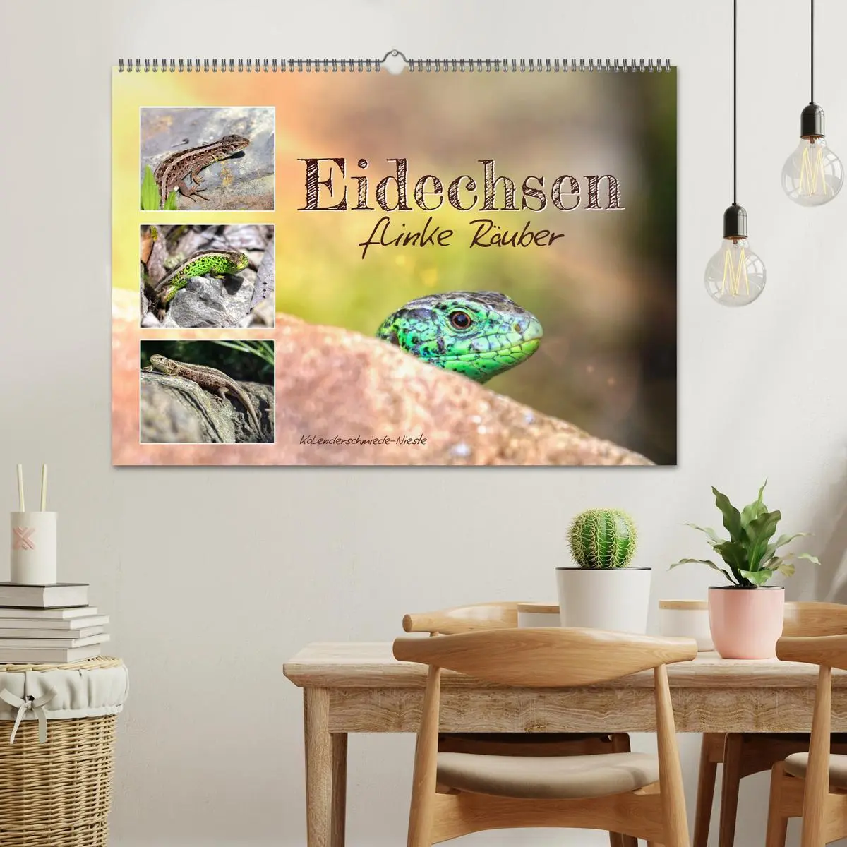 Bild: 9783457911037 | Eidechsen, flinke Räuber (Wandkalender 2026 DIN A2 quer), CALVENDO...