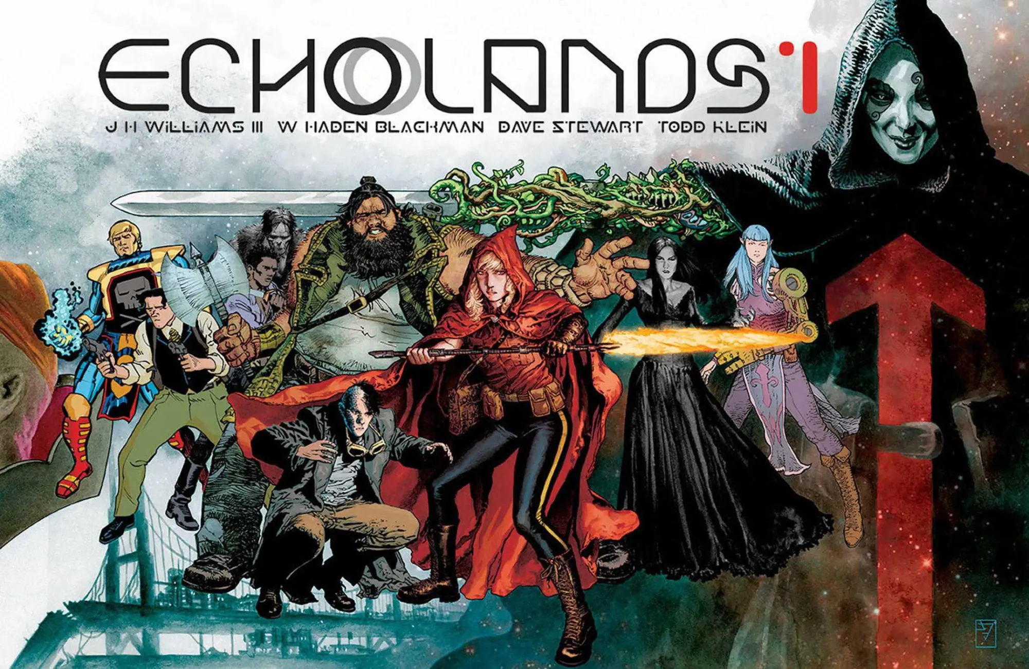 Cover: 9781534321137 | Echolands, Volume 1 | J H Williams III (u. a.) | Buch | Gebunden
