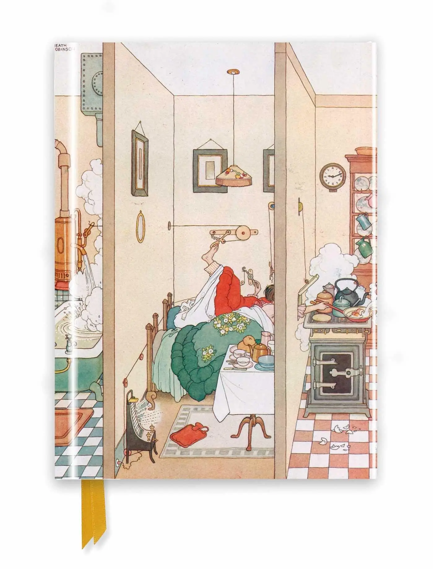 Cover: 9781786641137 | Heath Robinson: The Ideal Home (Foiled Journal) | Publishing | Buch