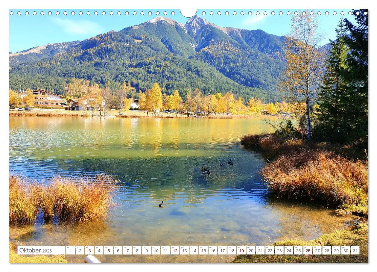 Bild: 9783383961137 | Malerisches Seefeld in Tirol (Wandkalender 2025 DIN A3 quer),...