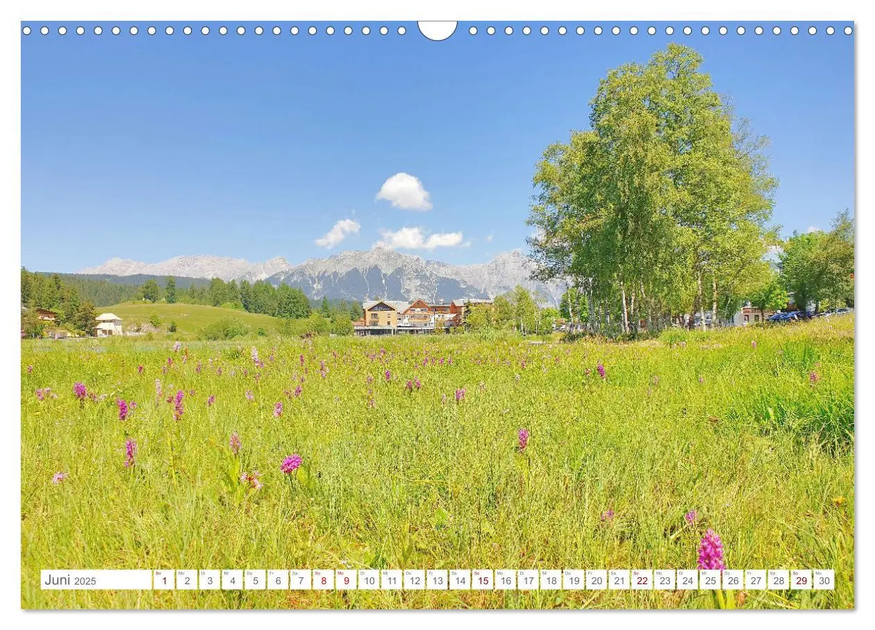 Bild: 9783383961137 | Malerisches Seefeld in Tirol (Wandkalender 2025 DIN A3 quer),...