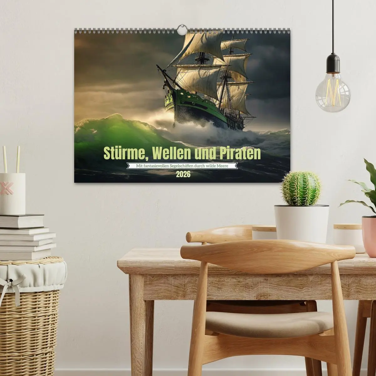 Bild: 9783457521137 | Stürme, Wellen und Piraten (Wandkalender 2026 DIN A3 quer),...