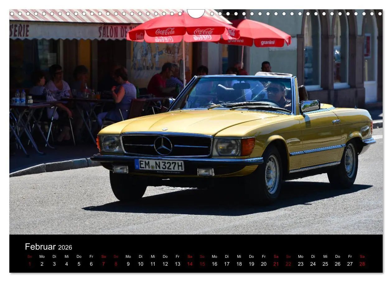 Bild: 9783457901137 | Mercedes SL W107 - zeitlose Eleganz (Wandkalender 2026 DIN A3...