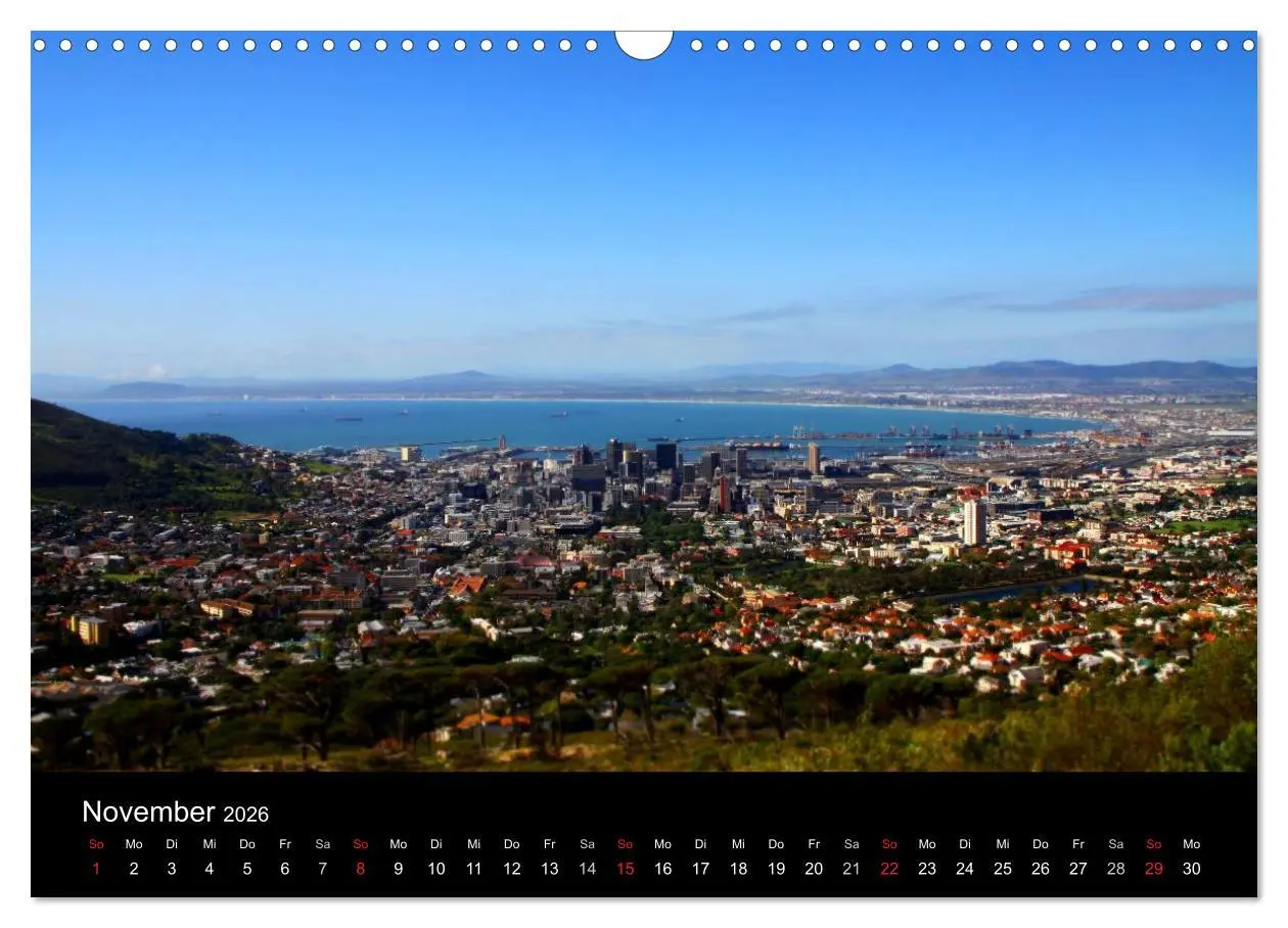 Bild: 9783516231137 | Kapstadt (Wandkalender 2026 DIN A3 quer), CALVENDO Monatskalender