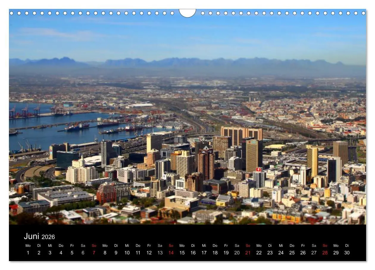 Bild: 9783516231137 | Kapstadt (Wandkalender 2026 DIN A3 quer), CALVENDO Monatskalender