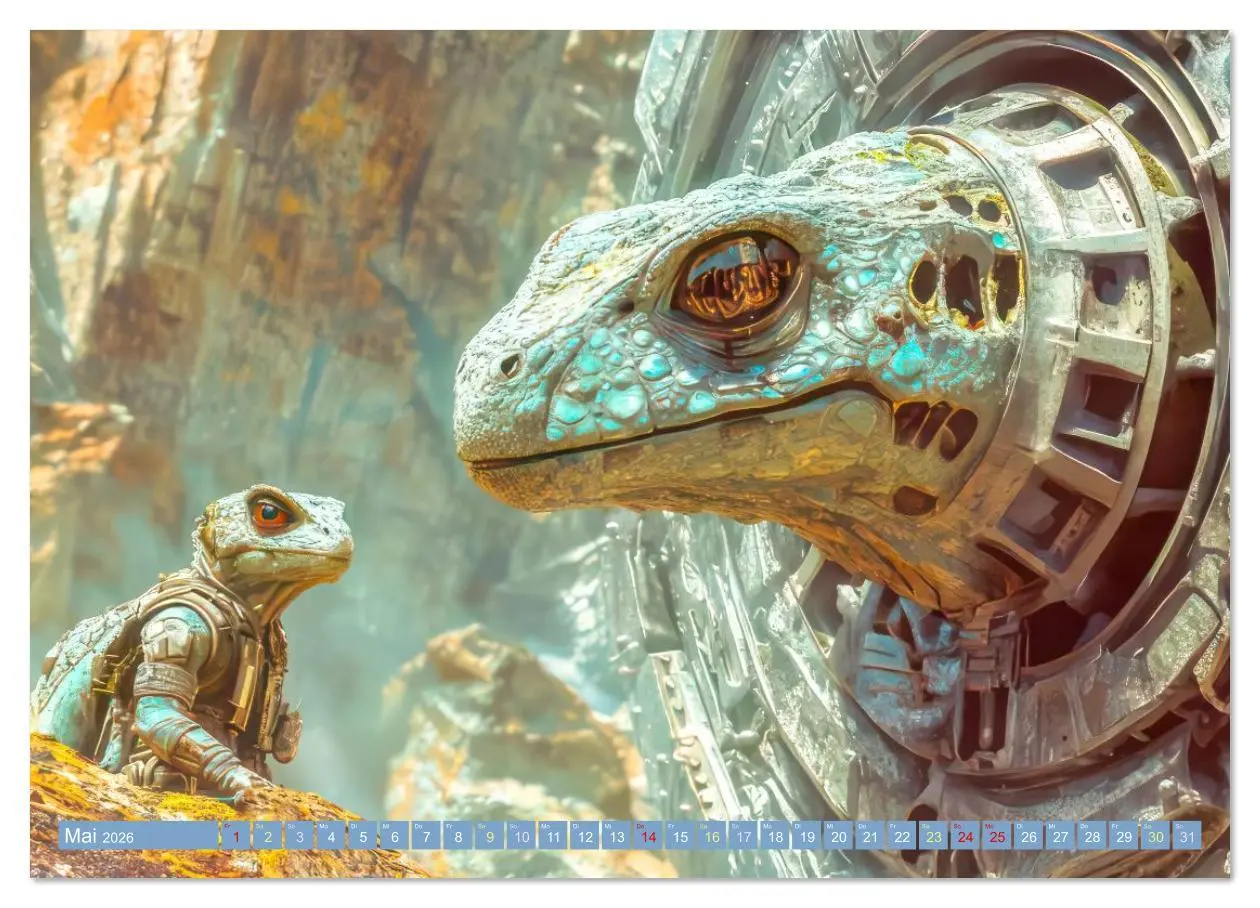 Bild: 9783516611137 | Science Fiction - Fremdartige Völker und deren Spuren (Wandkalender...