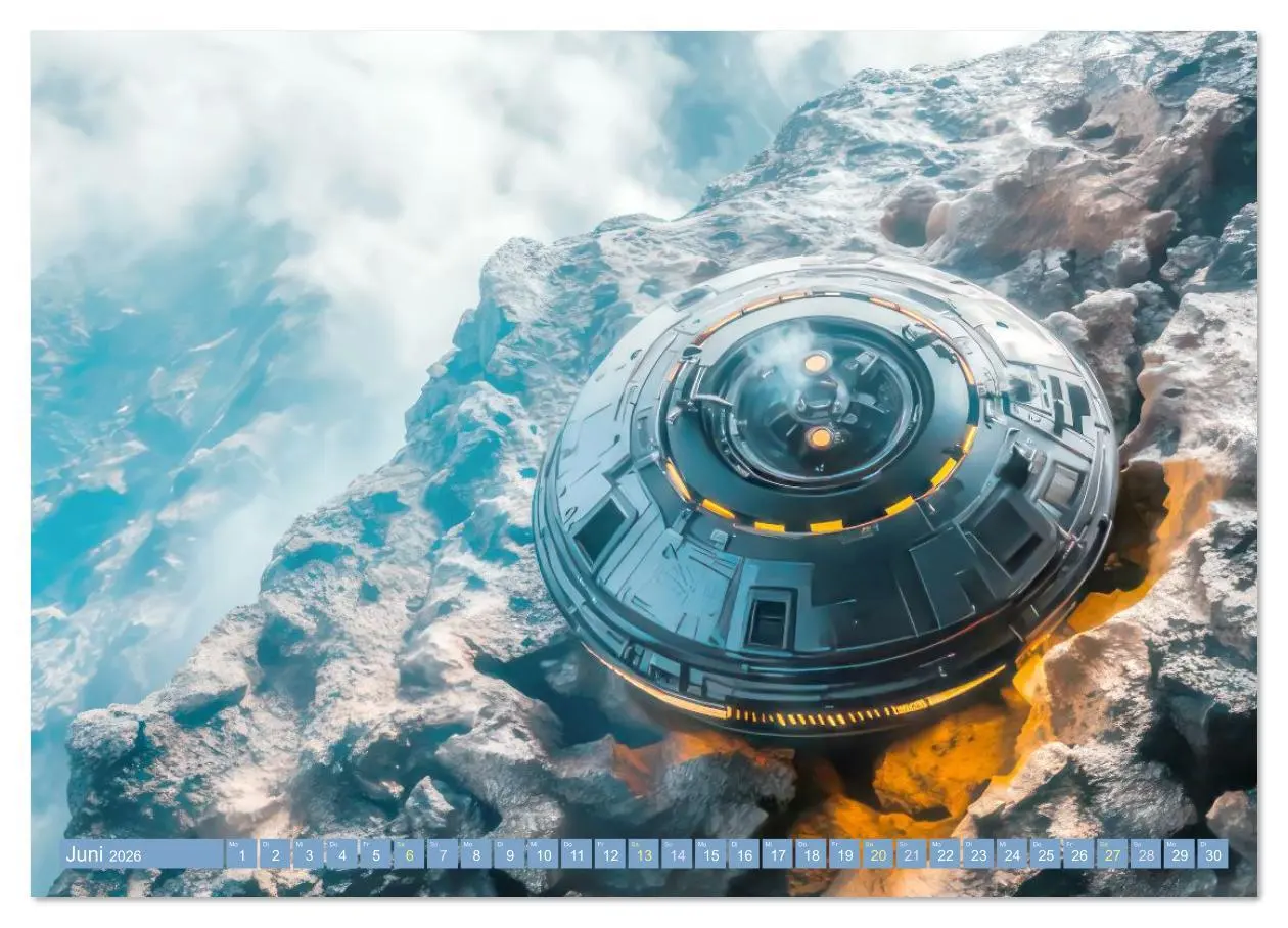 Bild: 9783516611137 | Science Fiction - Fremdartige Völker und deren Spuren (Wandkalender...