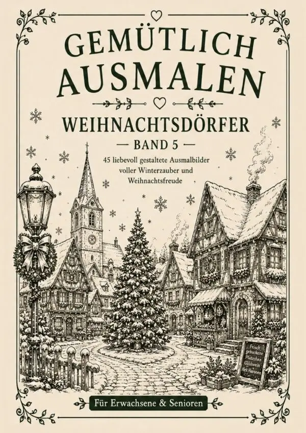 Cover: 9783565501137 | Gemütlich ausmalen - Weihnachtsdörfer | Frau Guhl | Taschenbuch