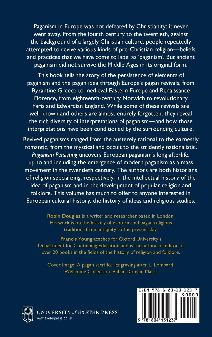 Rückseite: 9781804131237 | Paganism Persisting | A History of European Paganisms since Antiquity