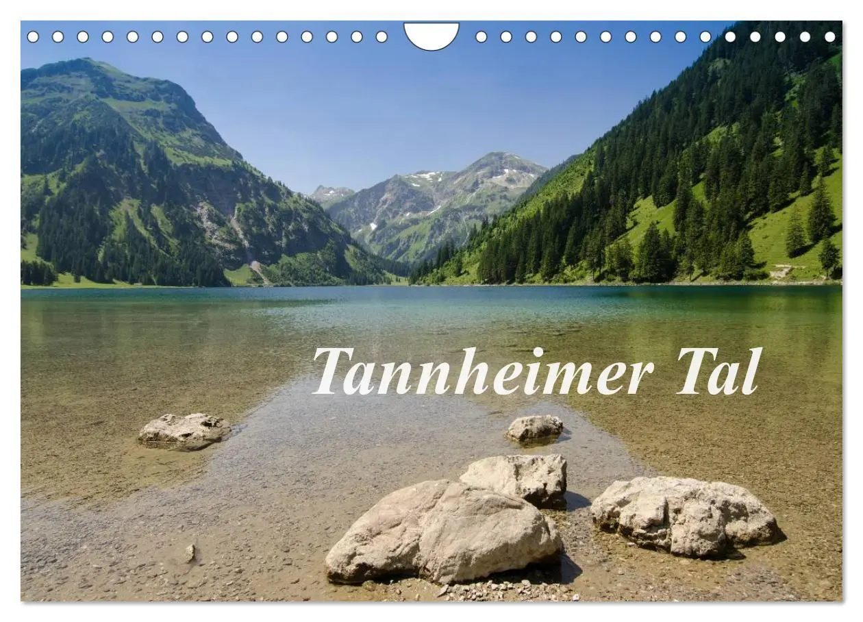 Cover: 9783516221237 | Tannheimer Tal (Wandkalender 2026 DIN A4 quer), CALVENDO...