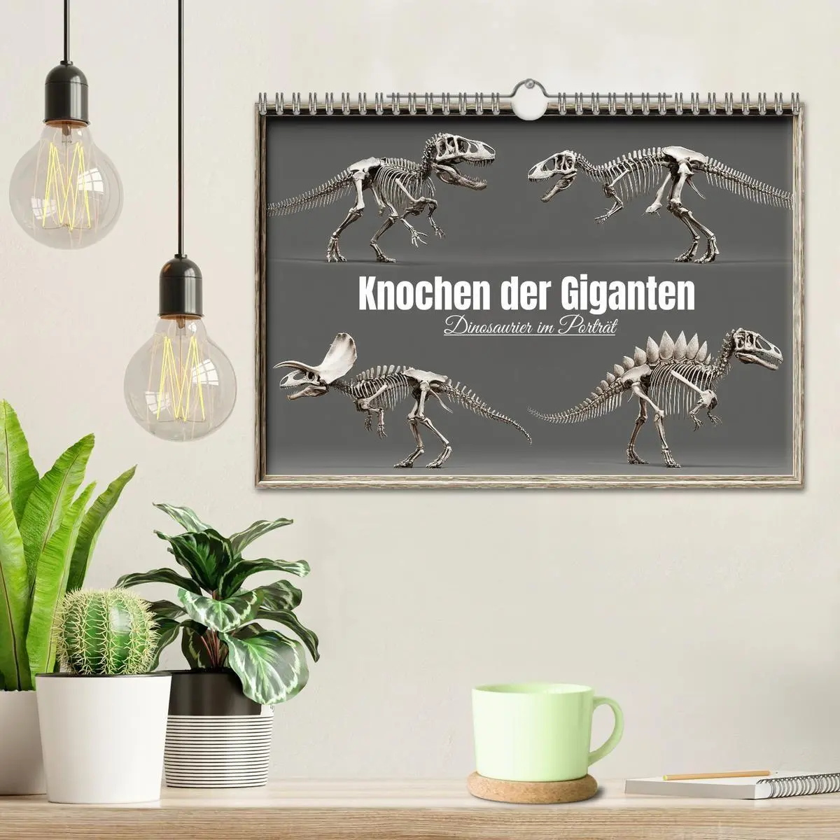 Bild: 9783516911237 | Knochen der Giganten - Dinosaurier im Porträt (Wandkalender 2027...