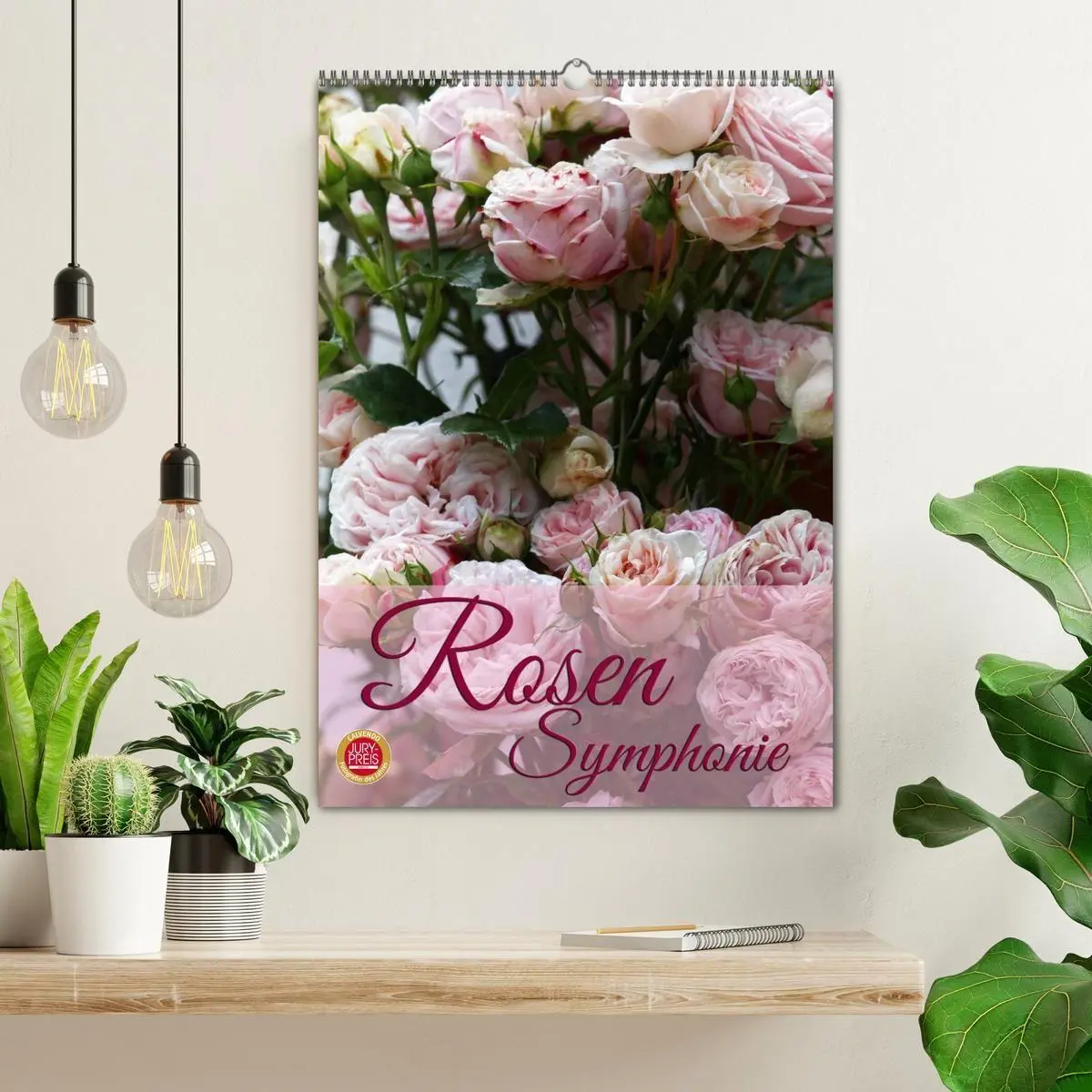 Bild: 9783594061237 | Rosen Symphonie (Wandkalender 2027 DIN A2 hoch), CALVENDO...