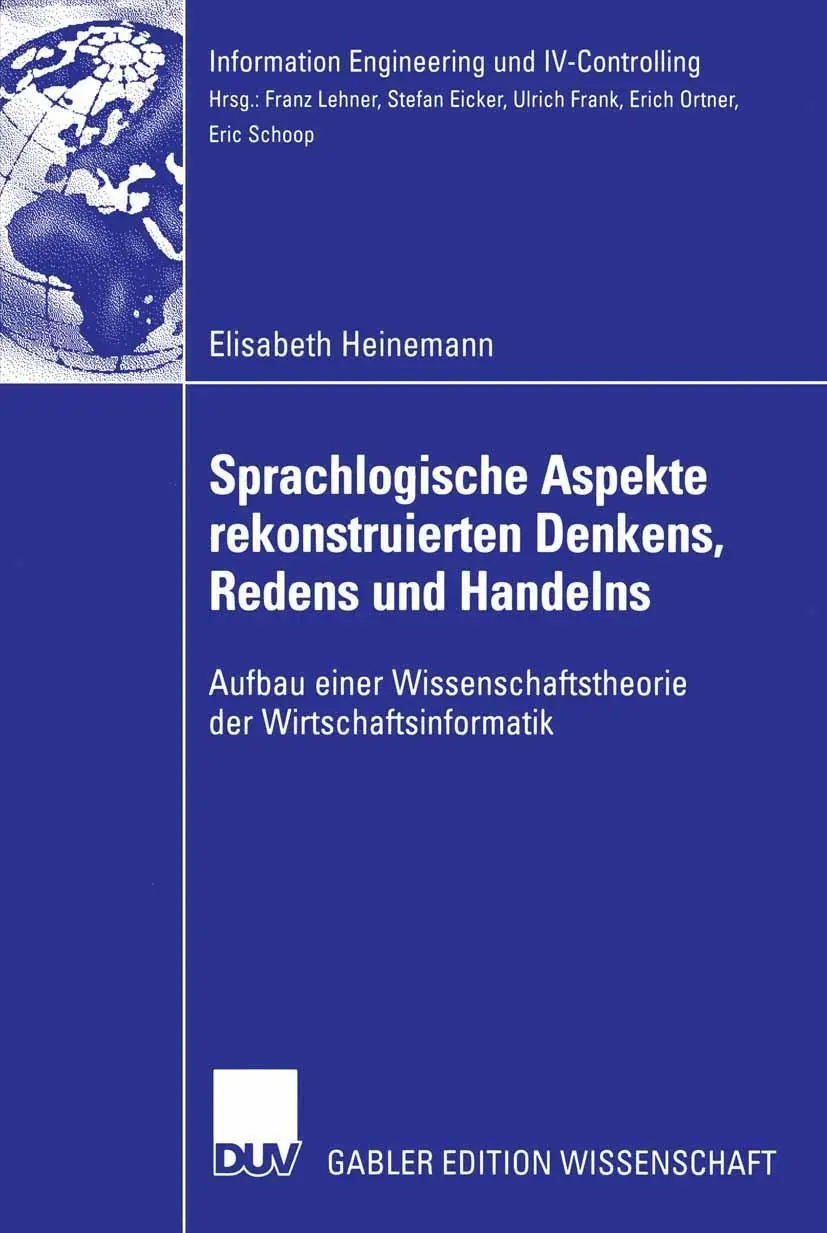 Cover: 9783835001237 | Sprachlogische Aspekte rekonstruierten Denkens, Redens und Handelns