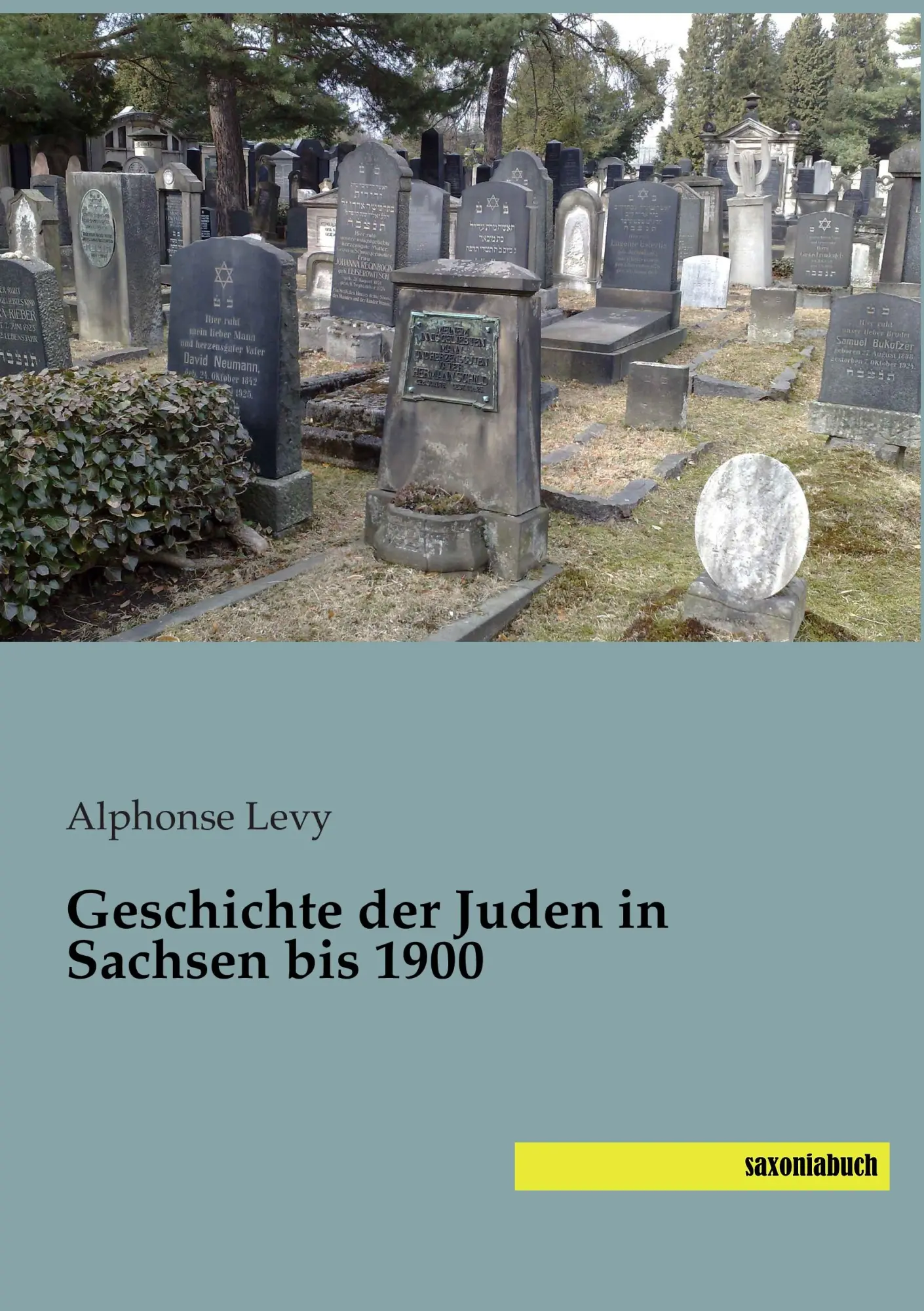 Cover: 9783957701237 | Geschichte der Juden in Sachsen bis 1900 | Alphonse Levy | Taschenbuch