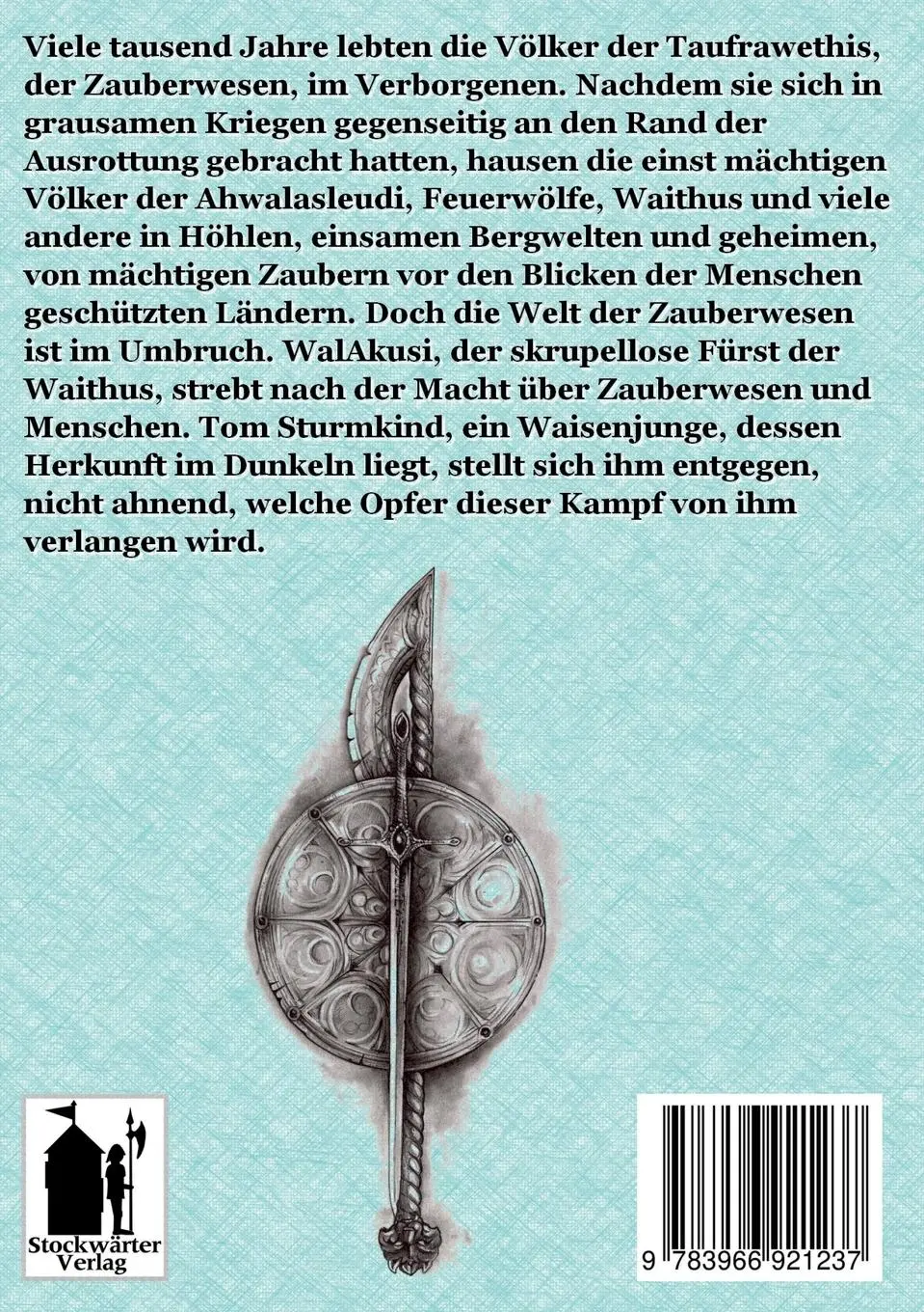 Rückseite: 9783966921237 | Der Eine Wolf | Eine Fantasysaga | Gottfried Jäger | Taschenbuch