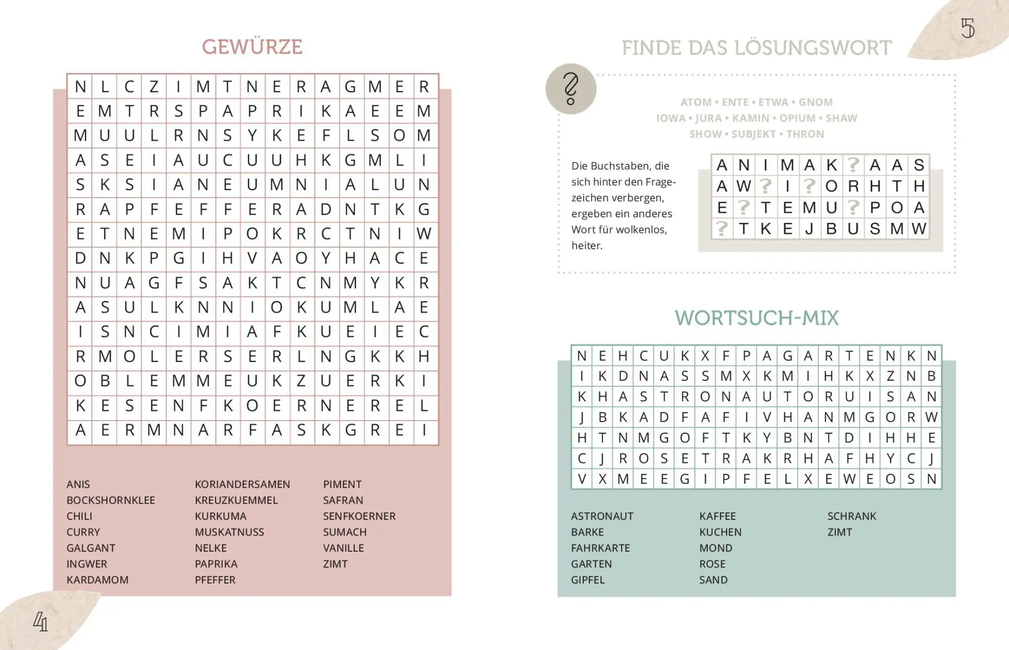 Bild: 9783987641237 | Wortsuchrätsel I Premium Edition I hochwertiger Knobelspaß von...