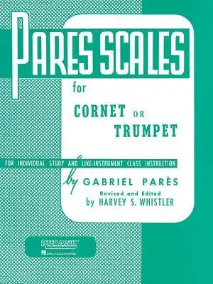 Cover: 9781540001337 | Pares Scales for Cornet, Trumpet, or Baritone T.C. - Brass Method...