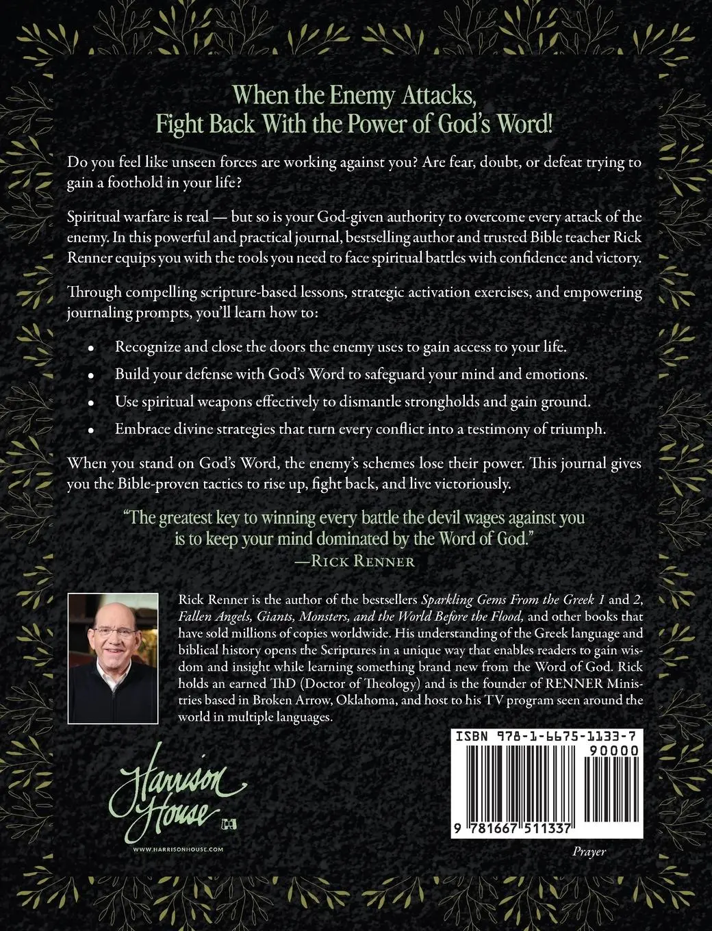 Rückseite: 9781667511337 | My Victory- Filled Day | Rick Renner | Taschenbuch | Englisch | 2025