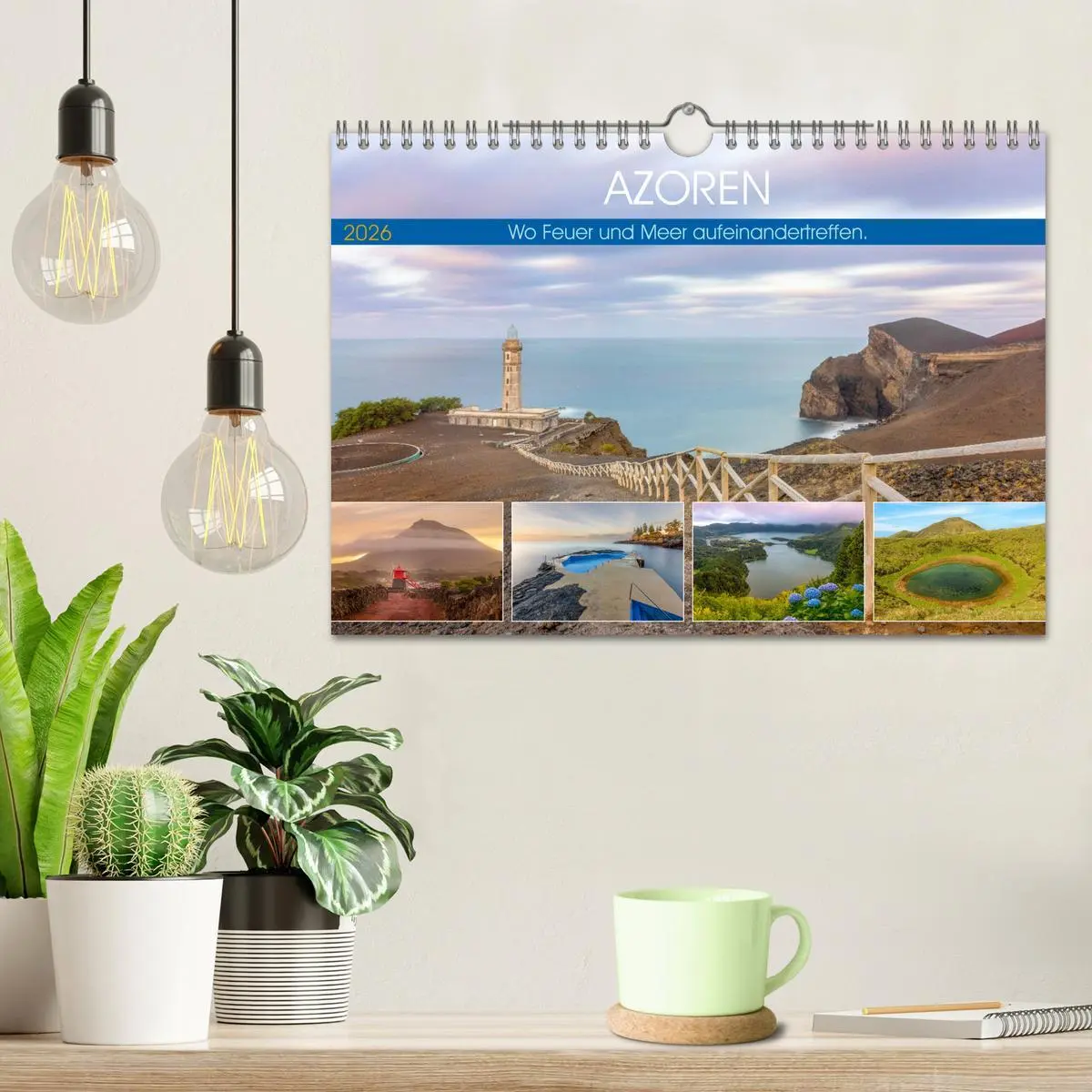 Bild: 9783457291337 | Azoren, Wo Feuer und Meer aufeinandertreffen. (Wandkalender 2026...