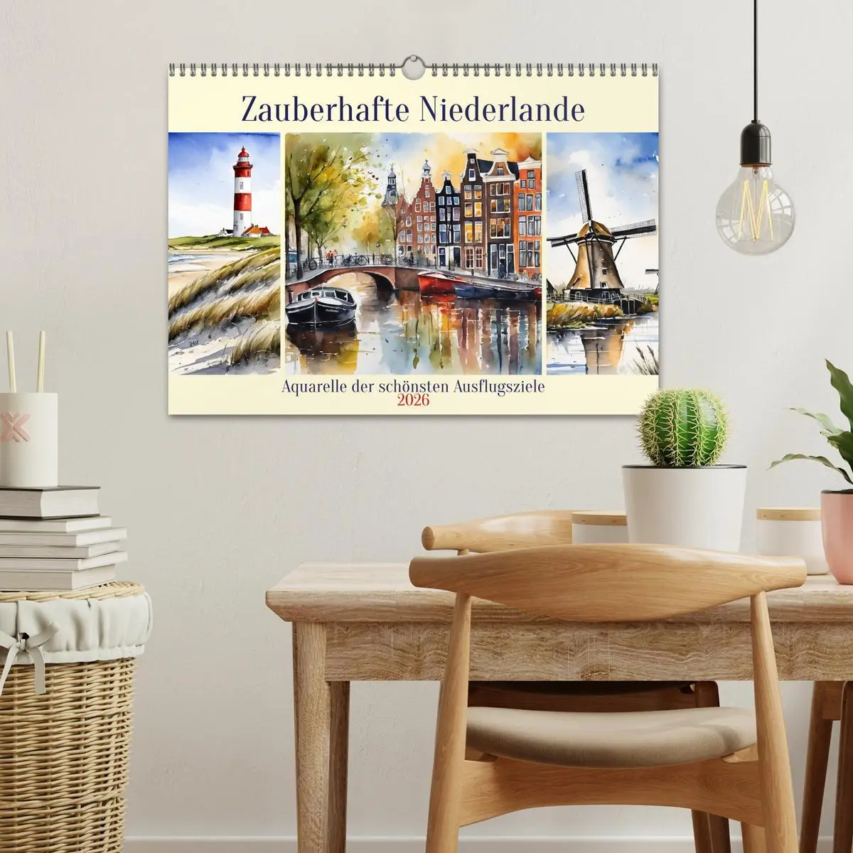 Bild: 9783457361337 | Zauberhafte Niederlande (Wandkalender 2026 DIN A3 quer), CALVENDO...