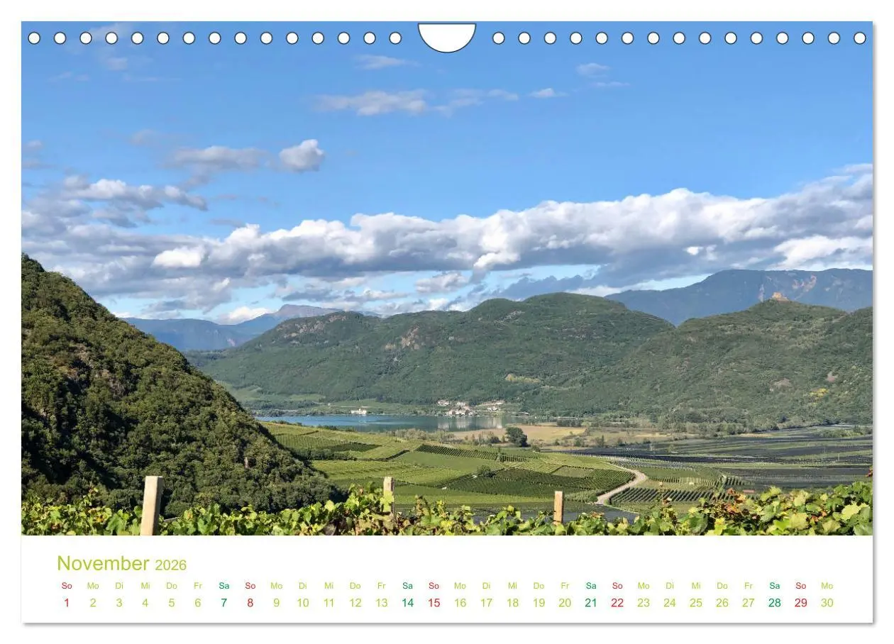 Bild: 9783457741337 | Der Kalterer See - Schönheit in Südtirols Süden (Wandkalender 2026...