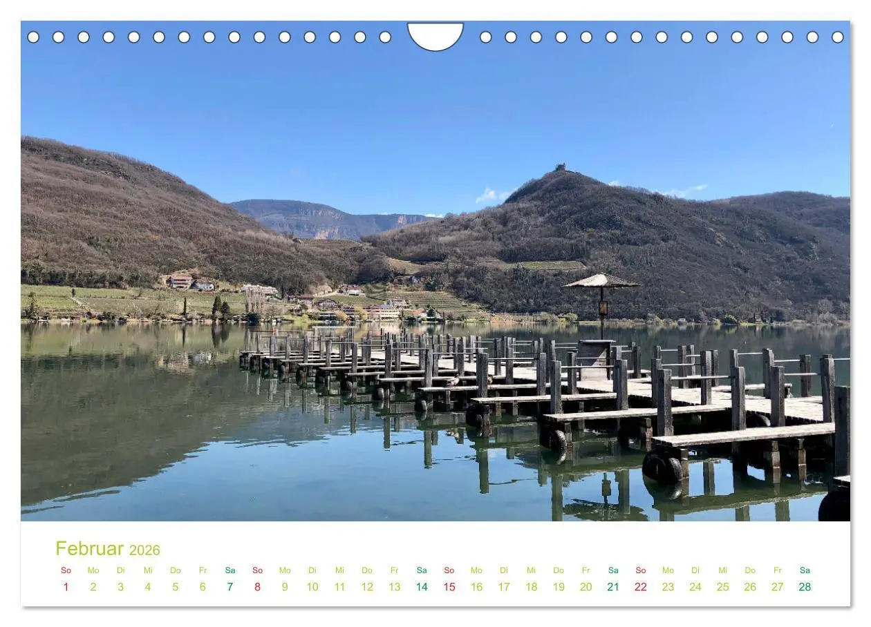 Bild: 9783457741337 | Der Kalterer See - Schönheit in Südtirols Süden (Wandkalender 2026...