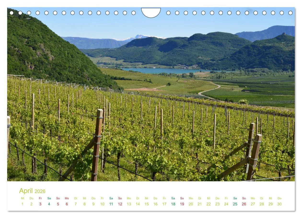 Bild: 9783457741337 | Der Kalterer See - Schönheit in Südtirols Süden (Wandkalender 2026...