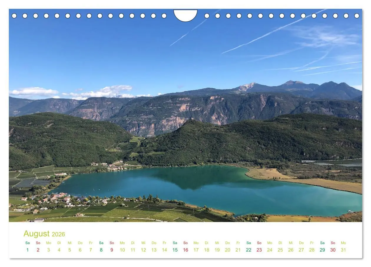 Bild: 9783457741337 | Der Kalterer See - Schönheit in Südtirols Süden (Wandkalender 2026...