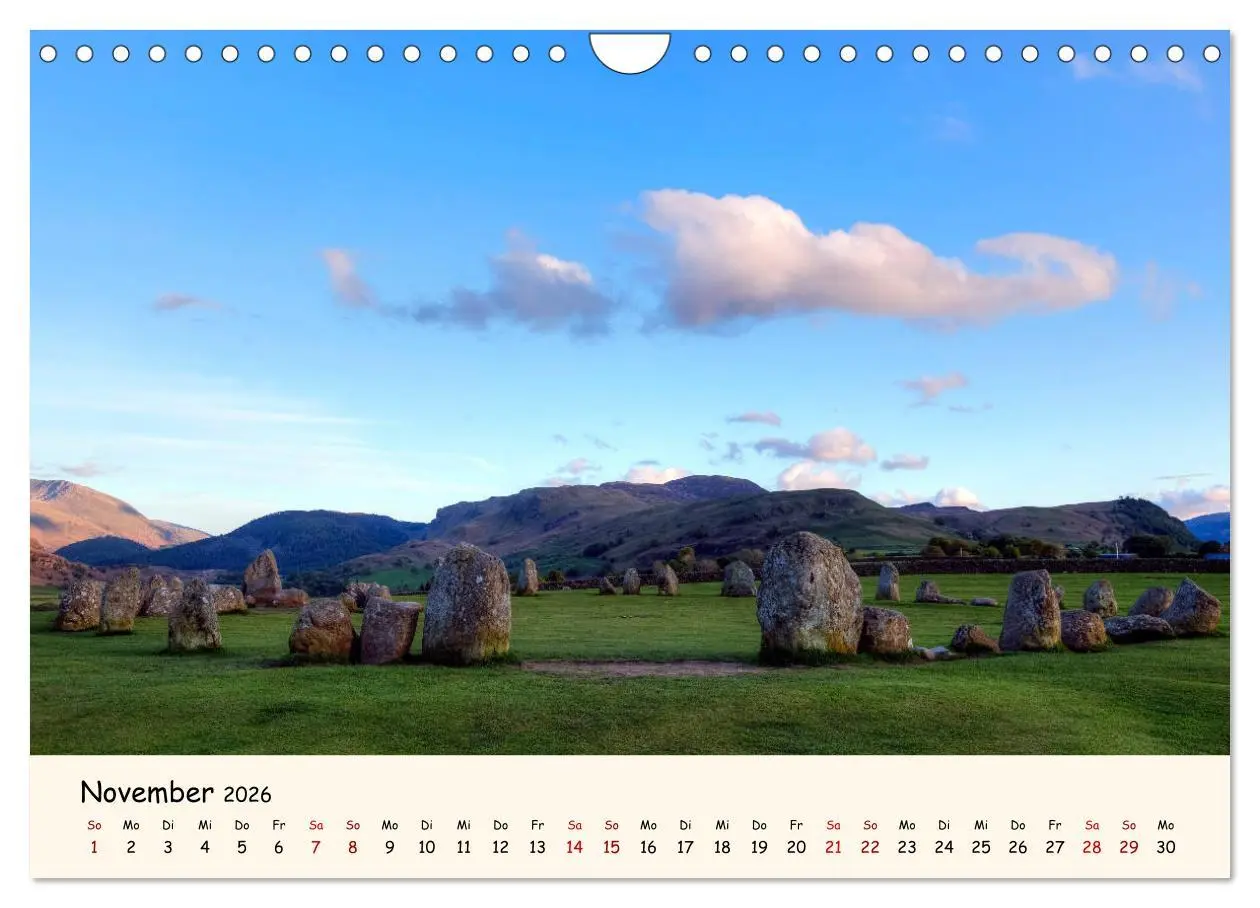 Bild: 9783457811337 | Lake District England (Wandkalender 2026 DIN A4 quer), CALVENDO...