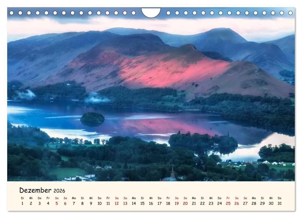 Bild: 9783457811337 | Lake District England (Wandkalender 2026 DIN A4 quer), CALVENDO...