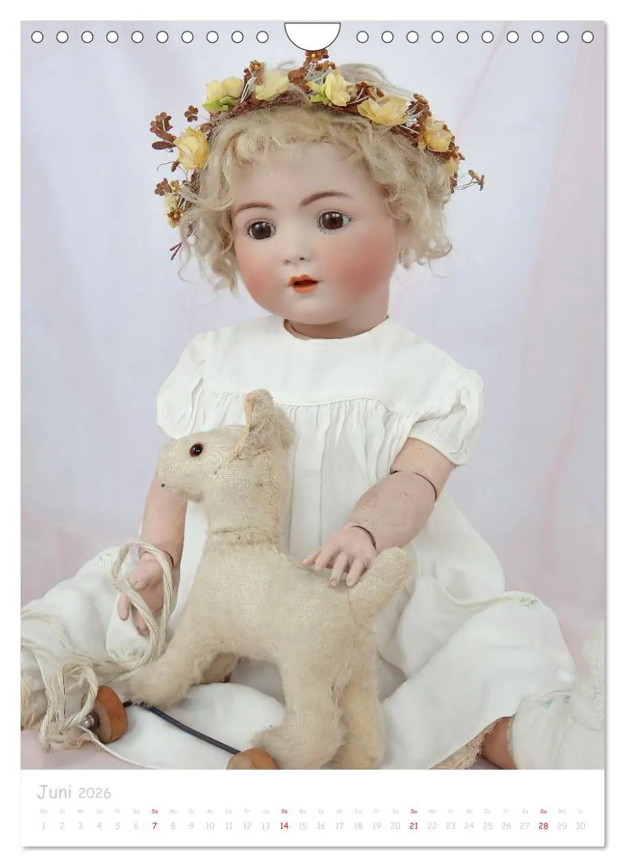 Bild: 9783516451337 | antike Puppen 2026 (Wandkalender 2026 DIN A4 hoch), CALVENDO...