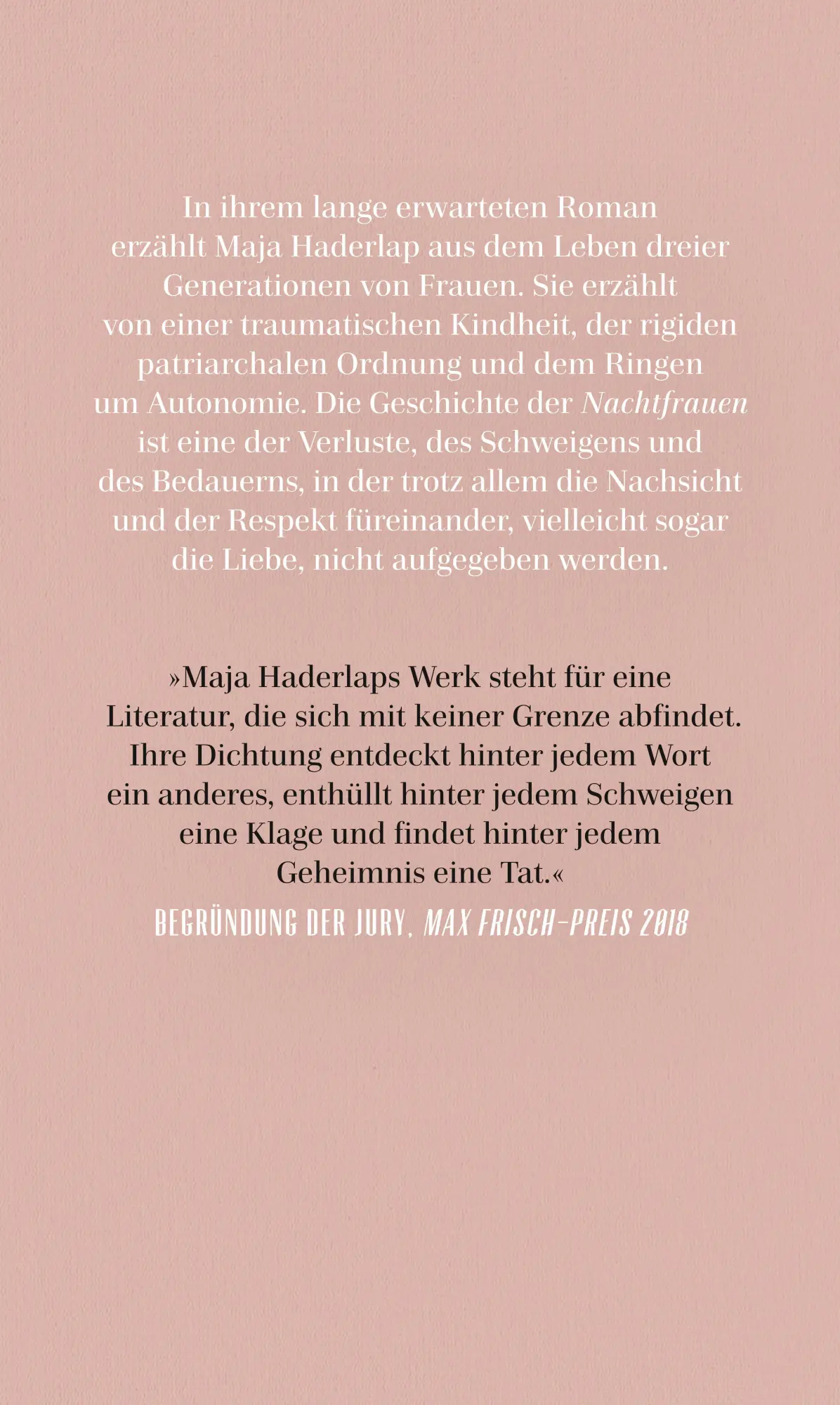 Rückseite: 9783518431337 | Nachtfrauen | Maja Haderlap | Buch | 294 S. | Deutsch | 2023