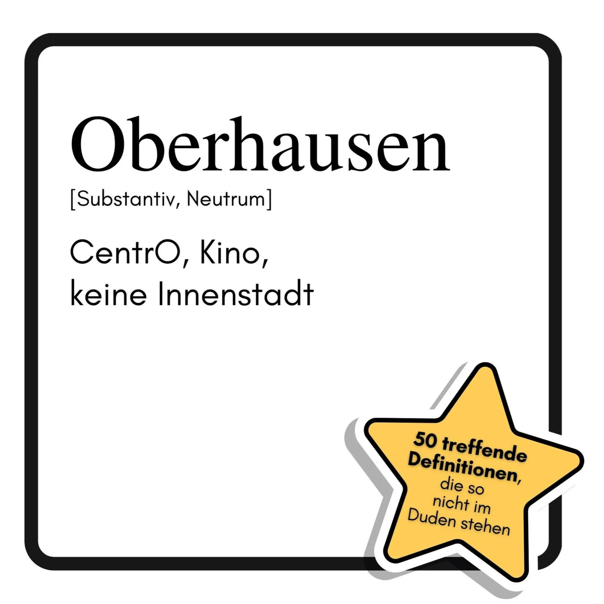 Cover: 9783695341337 | Oberhausen | CentrO, Kino, keine Innenstadt | Nele Schröder | Buch