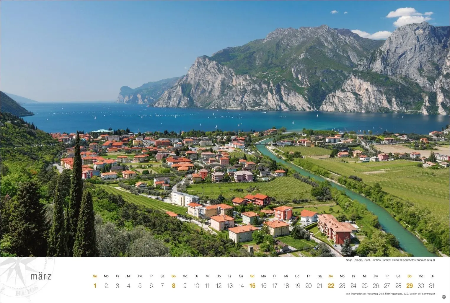 Bild: 9783756411337 | Gardasee Globetrotter Kalender 2026 - Von romantischen Buchten und...