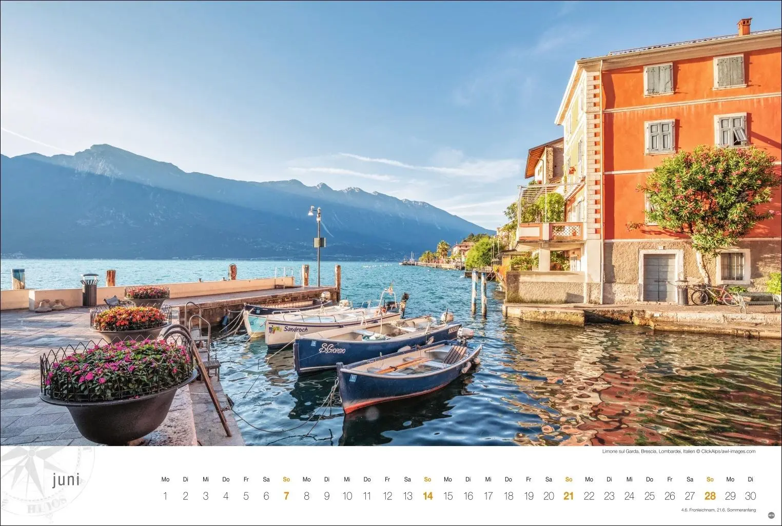 Bild: 9783756411337 | Gardasee Globetrotter Kalender 2026 - Von romantischen Buchten und...