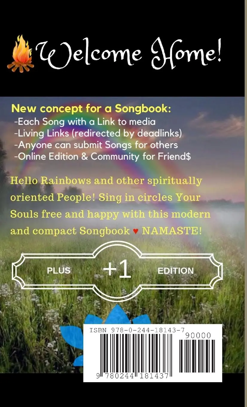 Rückseite: 9780244181437 | Rainbow Songs 1+2 - Ananda's Spiritual Songbook | Istok | Taschenbuch