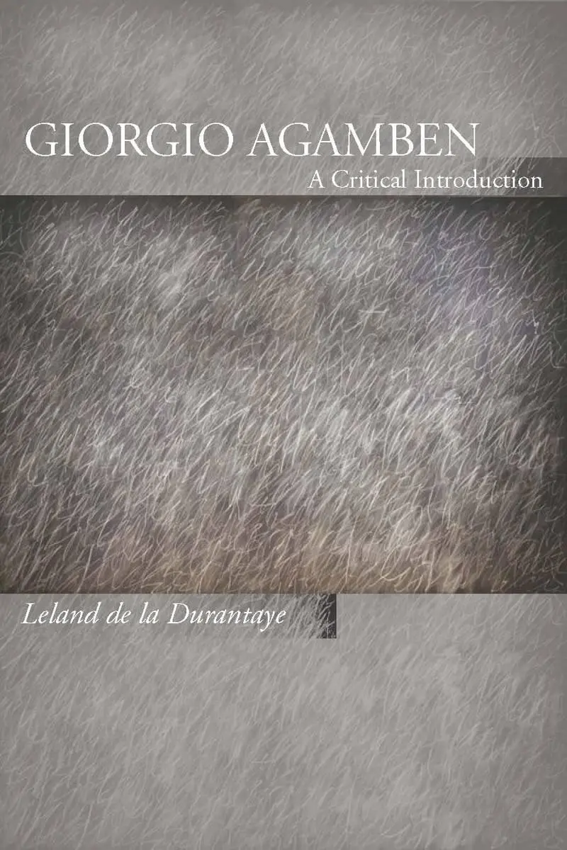 Cover: 9780804761437 | Giorgio Agamben | A Critical Introduction | Leland De La Durantaye