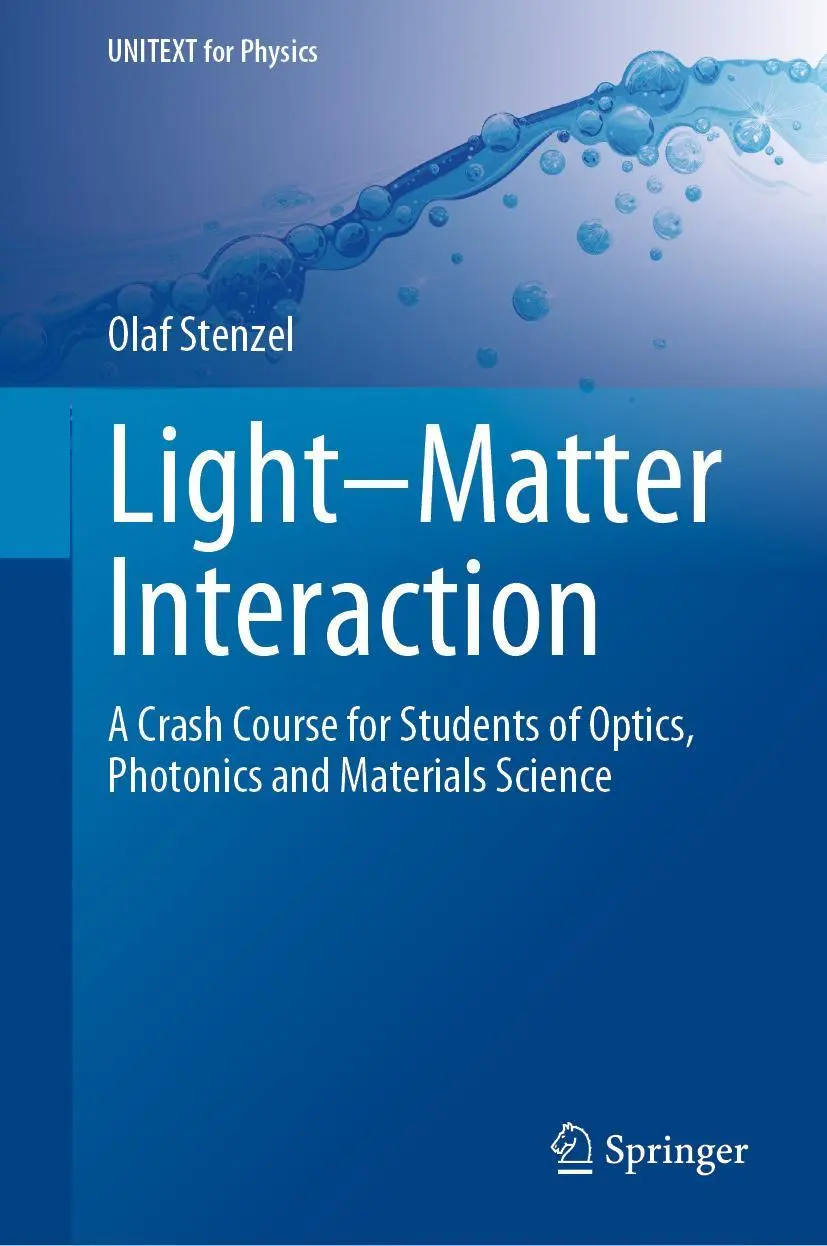 Cover: 9783030871437 | Light-Matter Interaction | Olaf Stenzel | Buch | xxvii | Englisch