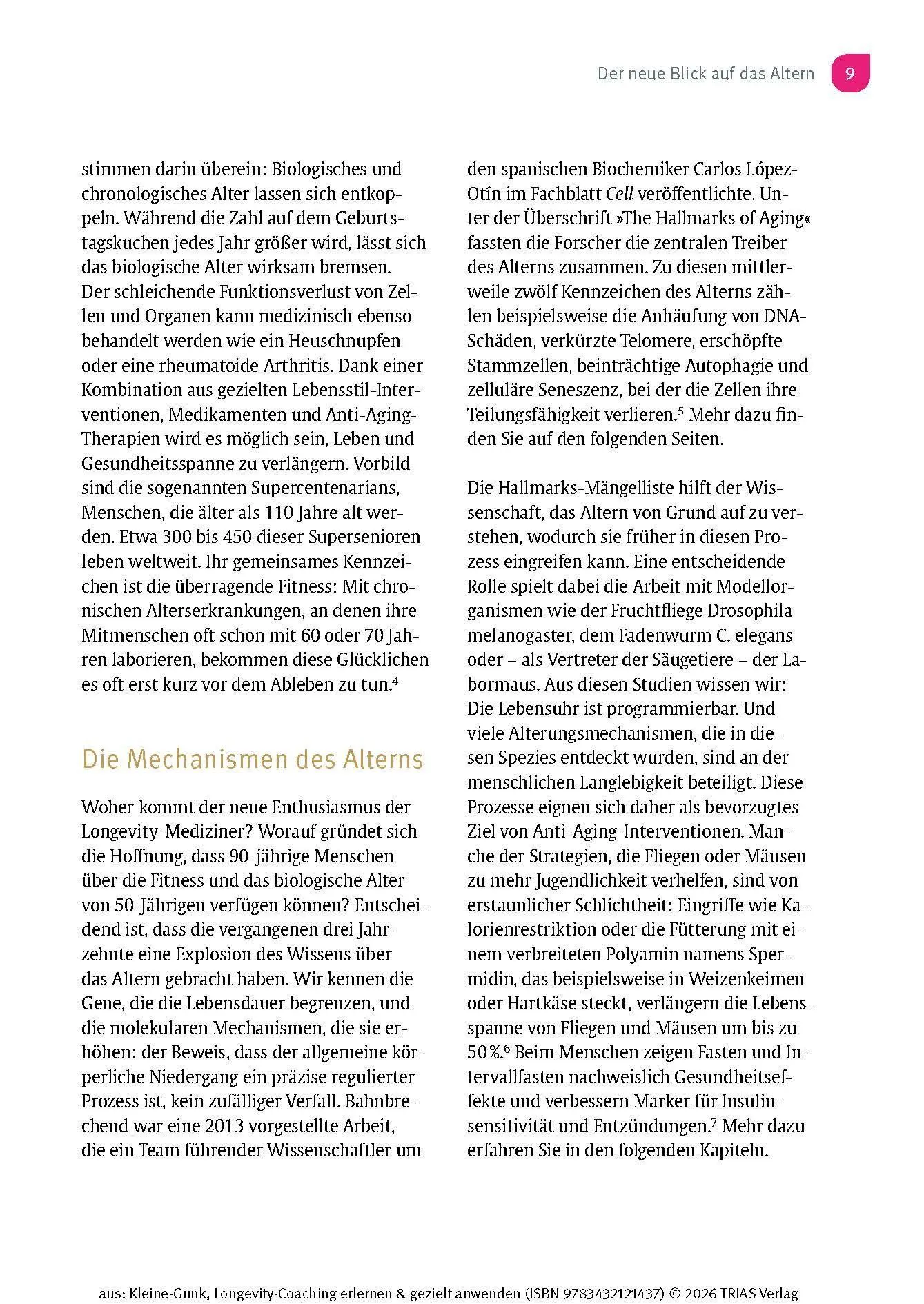 Bild: 9783432121437 | Longevity-Coaching erlernen und gezielt anwenden | Bernd Kleine-Gunk