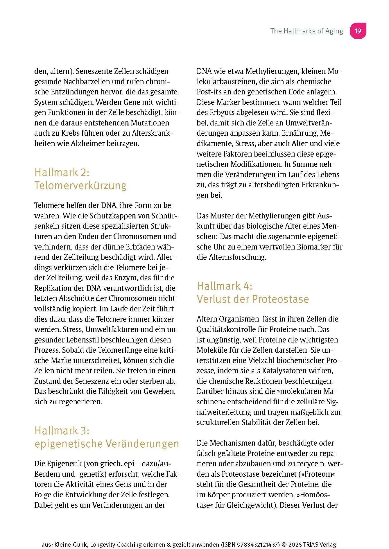 Bild: 9783432121437 | Longevity-Coaching erlernen und gezielt anwenden | Bernd Kleine-Gunk