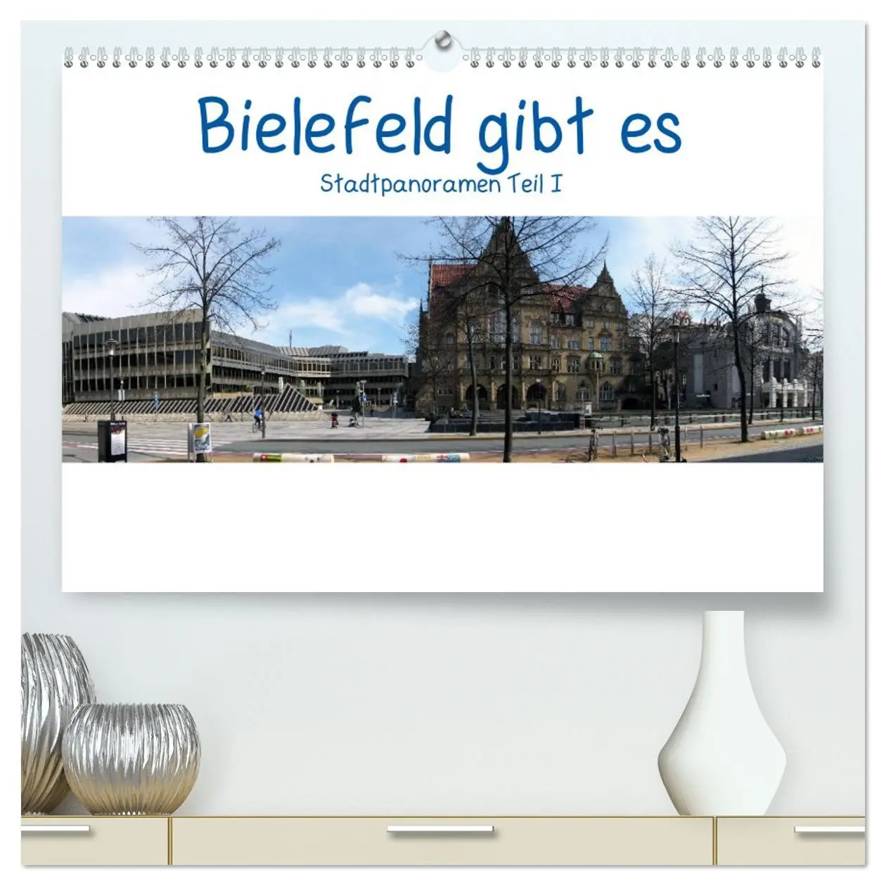 Cover: 9783516131437 | Bielefeld gibt es! Stadtpanoramen (hochwertiger Premium...