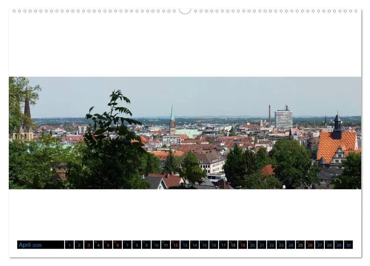 Bild: 9783516131437 | Bielefeld gibt es! Stadtpanoramen (hochwertiger Premium...