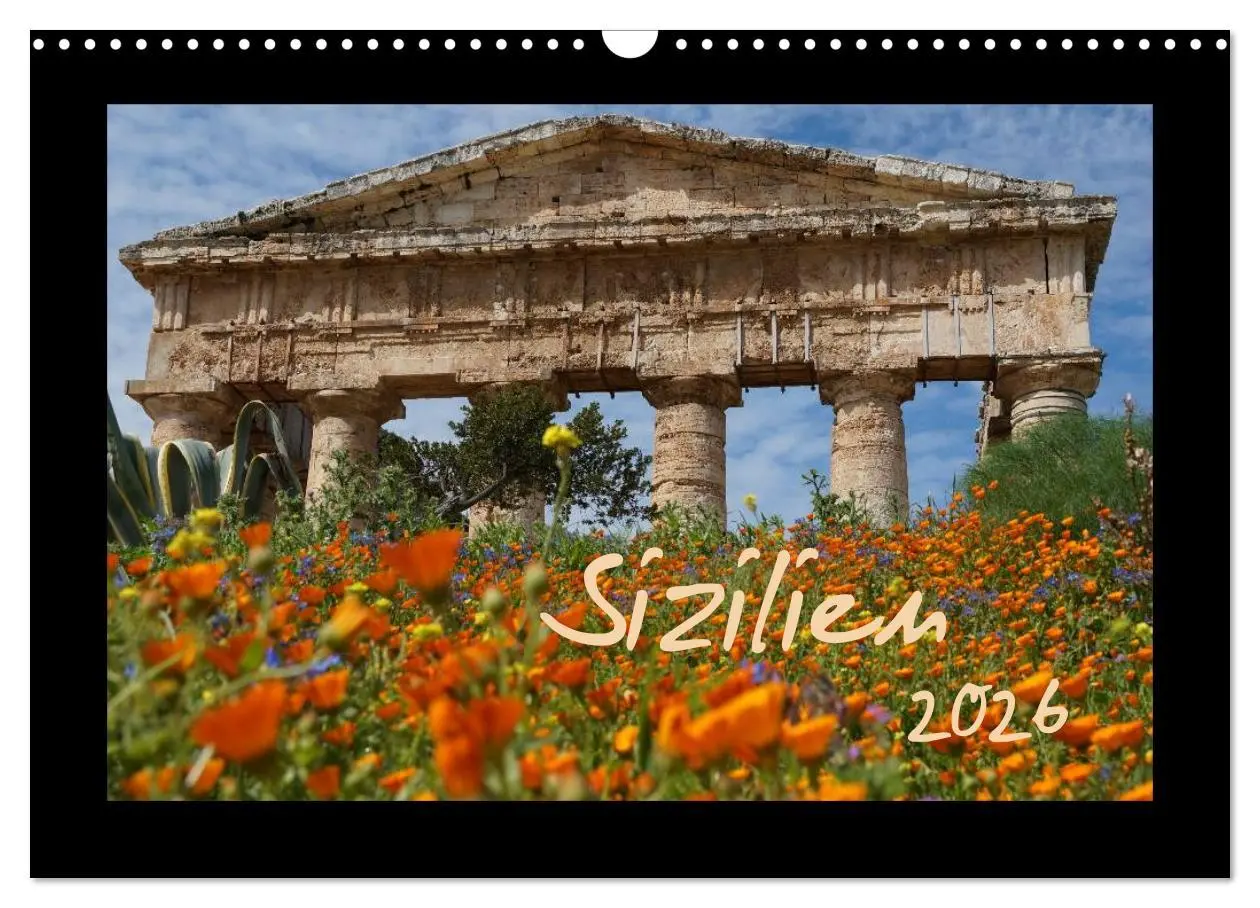 Cover: 9783516201437 | Sizilien (Wandkalender 2026 DIN A3 quer), CALVENDO Monatskalender