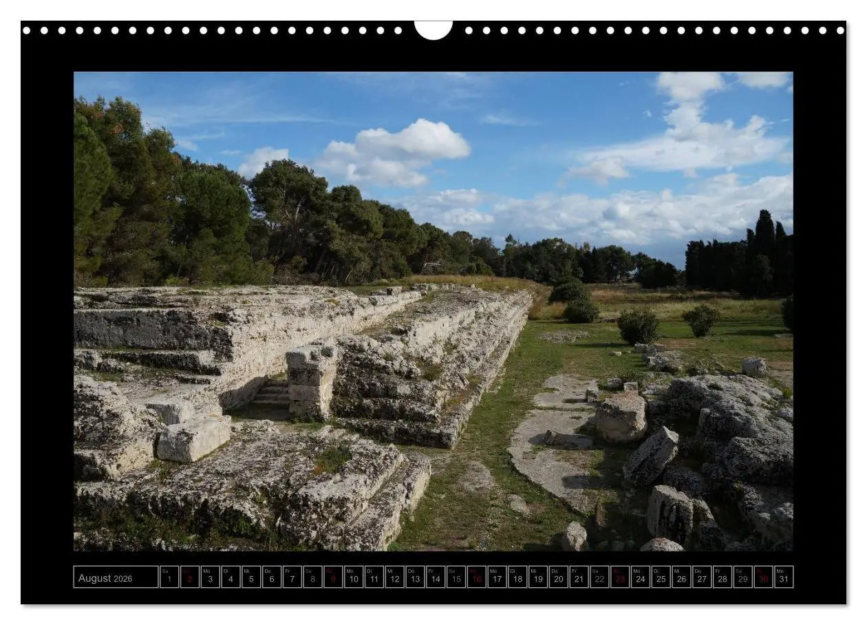 Bild: 9783516201437 | Sizilien (Wandkalender 2026 DIN A3 quer), CALVENDO Monatskalender